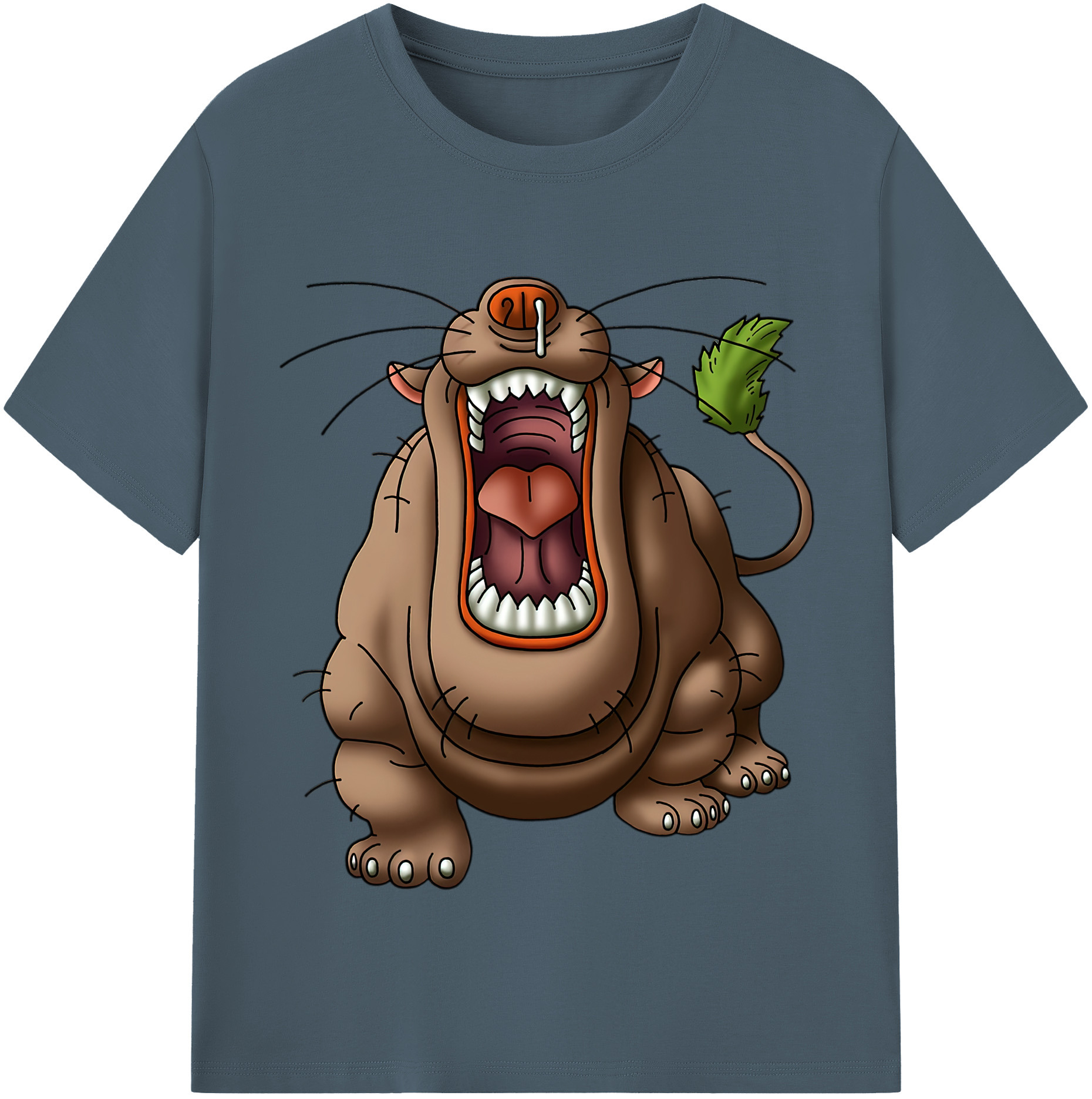 （画像用） ドラゴンクエスト Doragon Kuesuto Dragon Quest 綿100％半袖Tシャツ（フロントプリント）